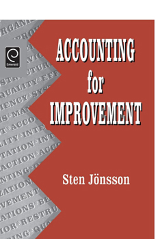 Paperback Accounting for Improvement Book