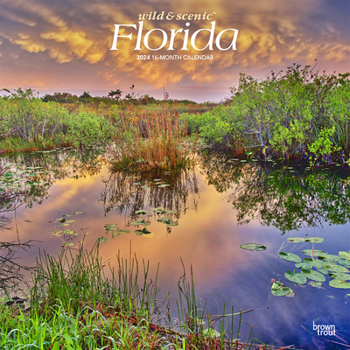 Calendar Florida Wild & Scenic 2024 Square Book