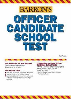 Paperback Barron's Officer Candidate School Test Book