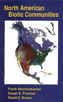 Map North American Biotic Communities Book