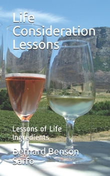 Paperback Life Consideration Lessons: Lessons of Life Ingredients Book