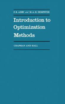 Paperback Introduction to Optimization Methods Book