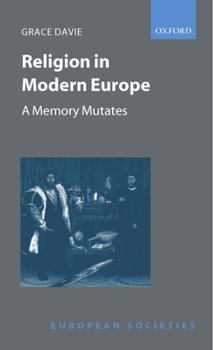 Paperback Religion in Modern Europe: A Memory Mutates Book