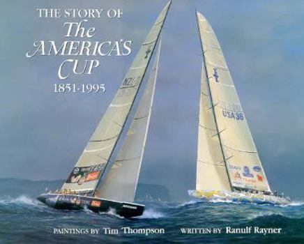 Hardcover Story of America's Cup, 1851-1995 Book