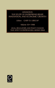 Hardcover Legal, Regulatory and Policy Changes That Affect Entrepreneurial Midsize Firms Book