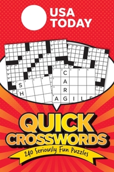 Paperback USA Today Quick Crosswords Book