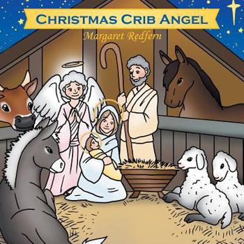 Paperback Christmas Crib Angel Book