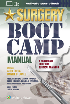 Paperback Surgery Boot Camp Manual: A Multimedia Guide for Surgical Training Book