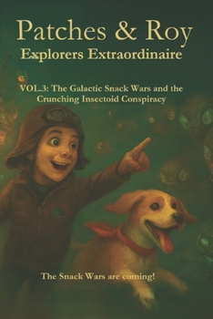 Paperback PATCHES & Roy Explorers Extraordinaire: Volume 3: "The Galactic Snack Wars and the Crunching Insectoid Conspiracy" Book