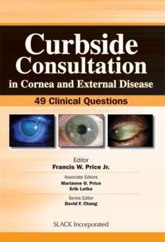 Paperback Curbside Consultation in Cornea and External Disease: 49 Clinical Questions Book