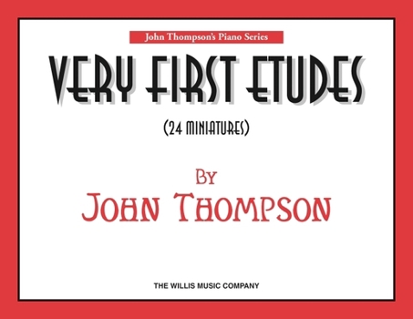 Spiral-bound Very First Etudes: 24 Miniatures/Early to Mid-Elementary Level Book