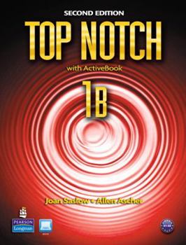 Paperback Top Notch 1B Split: Student Book with ActiveBook and Workbook Book