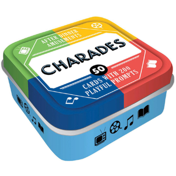 Misc. After Dinner Amusements: Charades: 50 Cards with 200 Playful Prompts Book