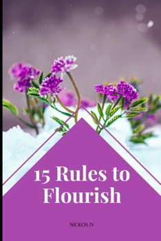 Paperback 15 Rules to Flourish Book