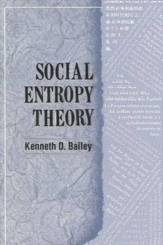 Paperback Social Entropy Theory Book