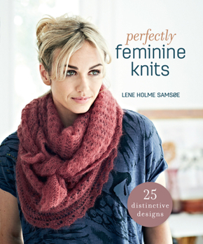 Paperback Perfectly Feminine Knits: 25 Distinctive Designs Book