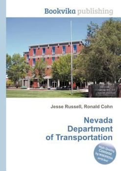 Paperback Nevada Department of Transportation Book