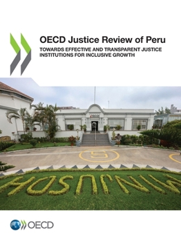 Paperback OECD Justice Review of Peru Book