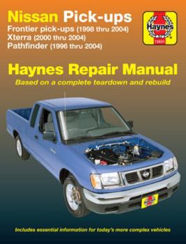 Paperback Nissan Fronitier Pickup 1998 Thru 2004, Pathfinder 1996 Thru 2004 & Xterra 2000 Thru 2004 Haynes Repair Manual: Frontier Pick-Ups (1998 Thru 2004), Xt Book
