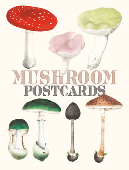 Paperback Mushroom Postcards Book