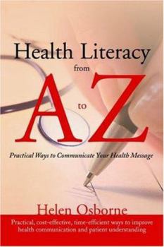 Paperback Health Literacy From A to Z Book