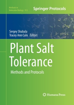 Paperback Plant Salt Tolerance: Methods and Protocols Book