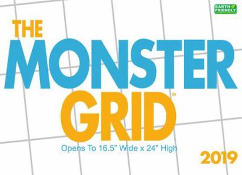 Calendar Cal 2019 Monster Grid Book