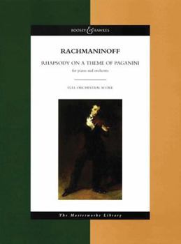 Paperback Rhapsody on a Theme of Paganini, Op. 43: The Masterworks Library Book