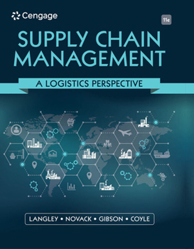 Hardcover Supply Chain Management: A Logistics Perspective Book