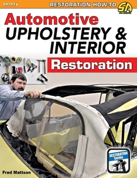 Paperback Automotive Upholstery & Interior Restoration Book