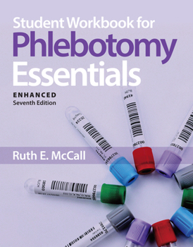 Paperback Student Workbook for Phlebotomy Essentials, Enhanced Edition Book