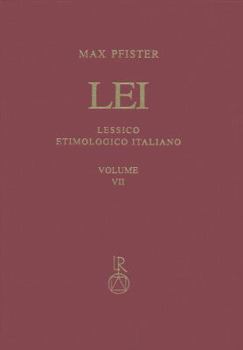 Hardcover Lessico Etimologico Italiano. Band 7 (VII): Brac(c)Hium-Bulla [Italian] Book