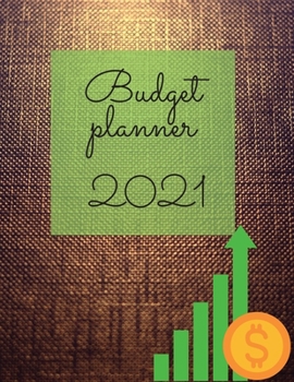 Paperback Budget Planner 2021 [Large Print] Book