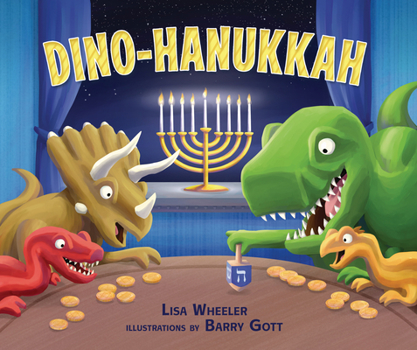 Hardcover Dino-Hanukkah Book