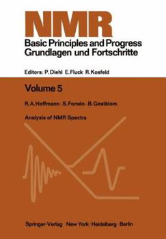 Paperback Analysis of NMR Spectra: A Guide for Chemists Book