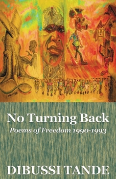 Paperback No Turning Back. Poems of Freedom 1990-1993 Book