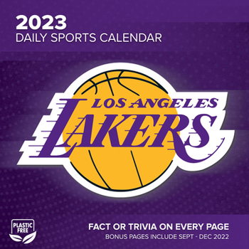 Unknown Binding Los Angeles Lakers 2023 Box Calendar Book
