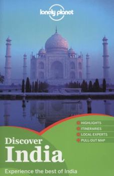 Paperback Lonely Planet Discover India [With Map] Book