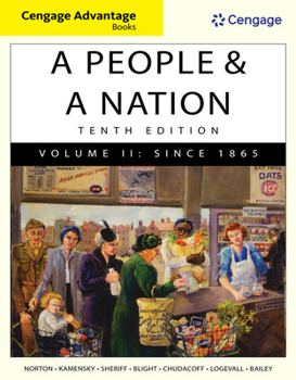 Paperback A People & a Nation, Volume II: A History of the United States: Since 1865 Book