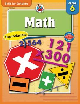 Paperback Math, Grade 6 Book