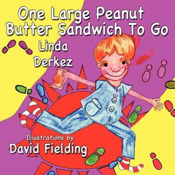 Paperback One Large Peanut Butter Sandwich to Go [Large Print] Book