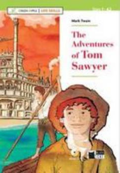 Paperback Adventures of Tom Sawyer+cd Book