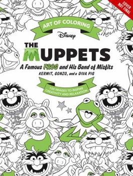 Paperback Art of Coloring: Muppets: 100 Images to Inspire Creativity Book