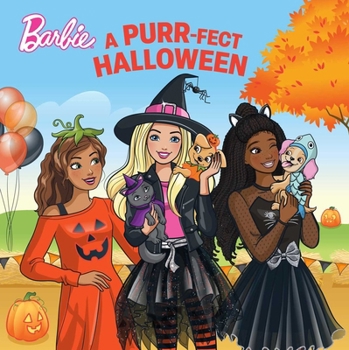 Hardcover Barbie: A Purr-Fect Halloween! Book