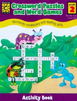 Paperback Crossword Puzzles Activity Book