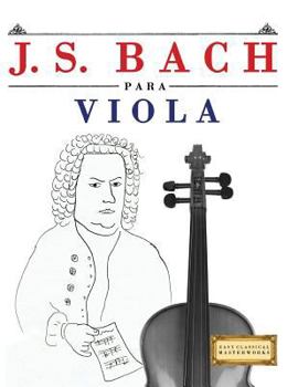 Paperback J. S. Bach Para Viola: 10 Piezas F [Spanish] Book