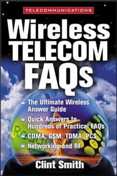 Paperback Wireless Telecommunications FAQs Book
