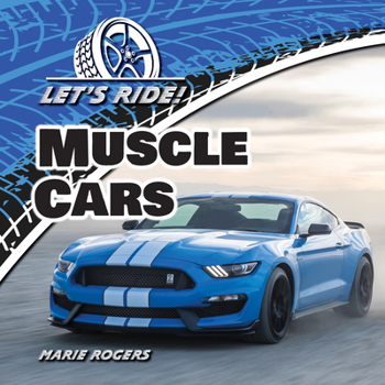 Library Binding Muscle Cars Book