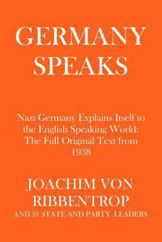 Paperback Germany Speaks Book