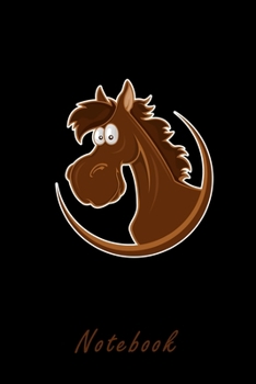 Notebook: 6x9 Horse | dotgrid | dot grid paper | notebook | notes